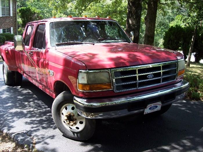 1994 Ford F350 7.3 turbo diesel. Automatic, 129,000 actual miles. 