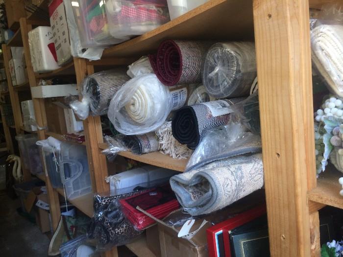 Lots of rugs, all either new or have been dry cleaned