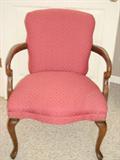 Raspberry Upholstered Side Chair