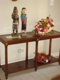 Thai Figures, Sofa Table, Centerpieces
