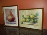 Still Life Prints - Pear and Bowl of Apples