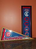 Cubbies Pennant and Insignias