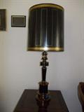 Brass Lamp with Beautiful Shade