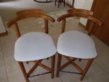 2 Upholstered Island Height Stools