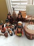                      Thanksgiving wooden figures