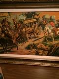 "Stage Coach" (original) by Donald "Putt" Putman; this picture was in Nixon's "Western Whitehouse"