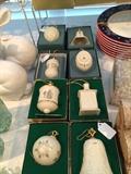                              Lenox Christmas ornaments