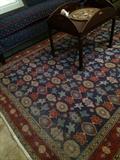                        6'6" X 9'6" antique Turkish rug
