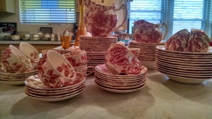 **BEAUTIFUL** JOHNSON BROS. CHIPPENDALE CHINA SET....MUST SEE !!!