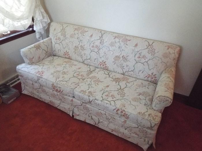 Small sleeper sofa - excellent for those small apartments to add just the needed space for a guest. 