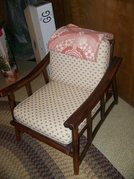 mid-century rec room arm chair