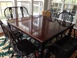 Bassett Farm House Mahogany Dining Room Set