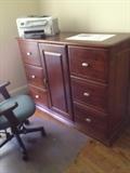 Creative Living Mahogany Solid Wood Credenza