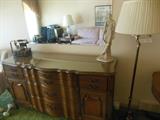 Huntley South Carolina Side Board/Glass Top