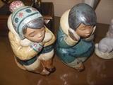 Lladro Eskimo(2) has original boxes