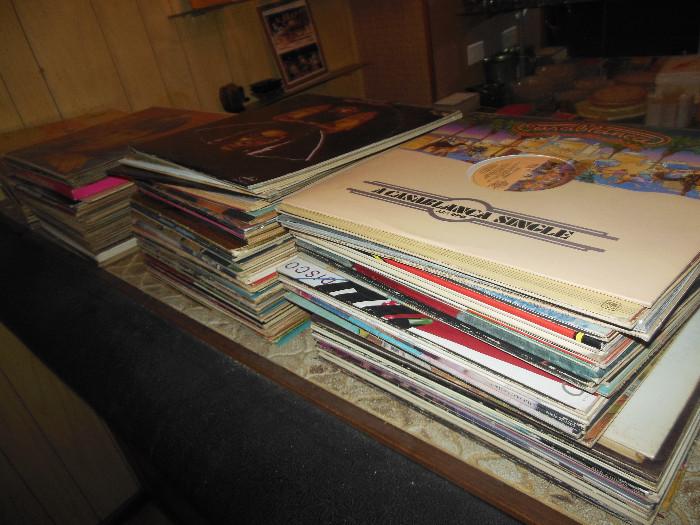 Vintage Records. 33 and 45's