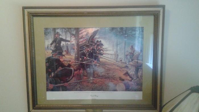Civil War Theme Limited Edition Prints Signed & Numbered