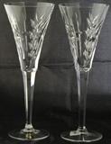 Waterford Special Edition Millennium Lincoln Toasting Flutes. (1996-2005)
