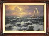 Thomas Kinkade "Perseverance" Life Values Collection I (25"x36") Gallery Proof Signed & Numbered 1999 Artist of the Year