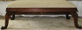 Rose Wood Slipper/Bed Bench (16"D x 36"W x 12"H)