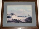"Sand Dunes" by Dalhart Windberg, Texas Artist, Framed & Matted Print