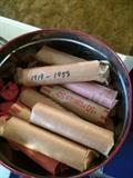 Unsearched rolls of Lincoln Cent "Wheaties" $5 bucks a pop.