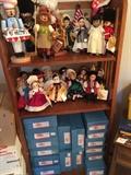 Madame Alexander doll and Steinbach Nutcracker collection