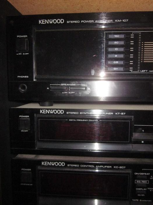 Kenwood stereo components