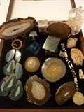 Great Brazilian Agate Crystal Collection