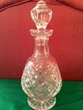 Waterford decanter, crystal