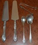 Sterling serving pieces