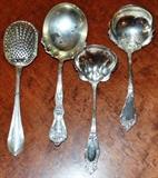 Sterling serving spoon/ladels