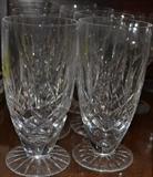 8 Waterford Araglin water glasses