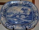Staffordshire large 18" platter, Beauty of England & Wales series