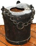 Civil War tar bucket - Clifford Dowdey collection