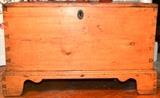 Dimunitive maple blanket chest