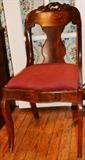 Set of 6 Empire side chairs, ca. 1830.  All in good condition