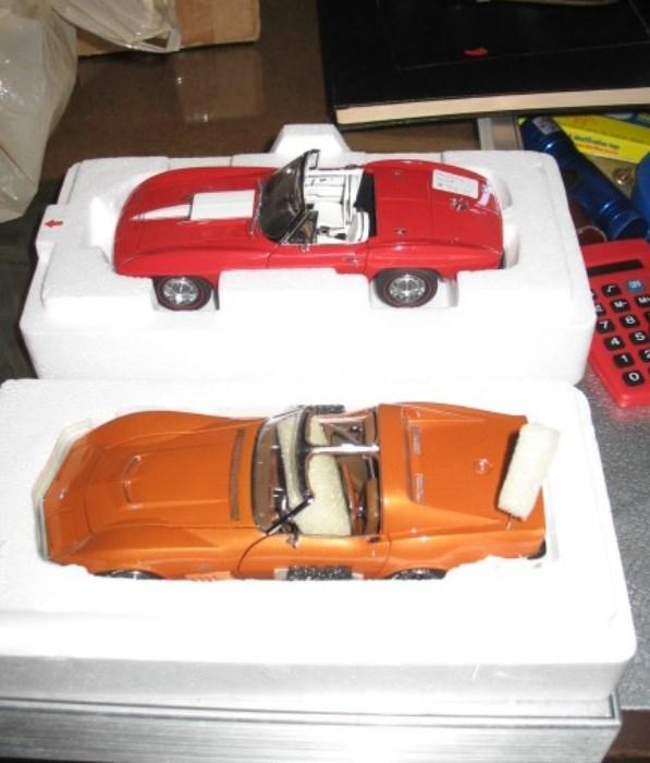 Danbury mint Corvette models