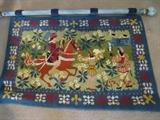 NEEDLEPOINT WALL HANGING