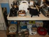 Lots of new in box or like new kitchen small appliances