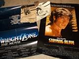 John Travolta, Beach Boys, Air Supply, & Twilight Zone posters