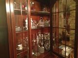 Glassware, Cut Glass, Silver etc...