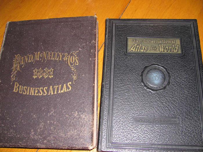 Antique and vintage atlas's