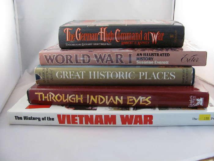 War and history themed books