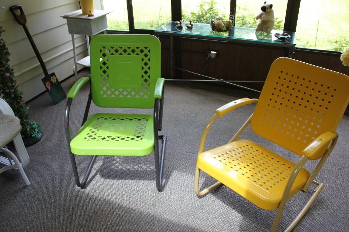 Mid Century Patio Chairs