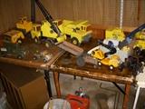 Tonka & other toys from the 1950's & 1960's....all showing evidence of play