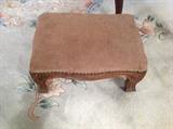 Upholstered Foot Stool $ 30.00