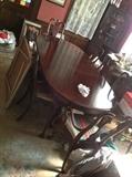 Dining Table / 6 Chairs / Leaf $ 500.00