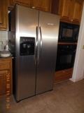 Frididaire stainless steel,double door refrigerator