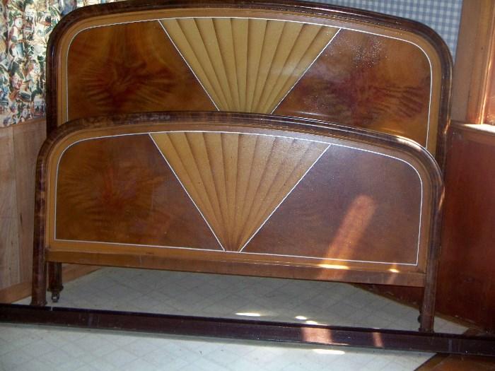 Art Deco Metal Bed